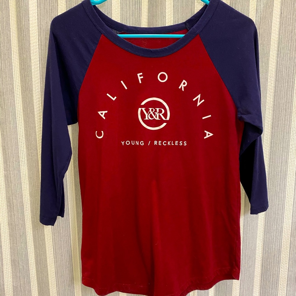 Young and Reckless Baseball Tee